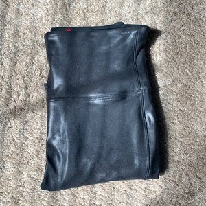 Spanx Faux Leather Leggings